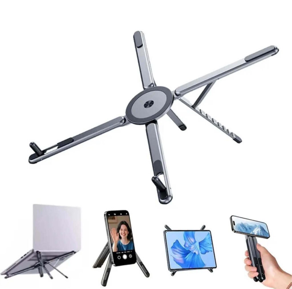 Ultimate 3-in-1 Foldable Magnetic Stand